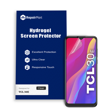 TCL 30E Compatible Premium Hydrogel Screen Protector With Full Coverage Ultra HD